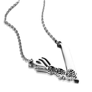 Glare Acél lánc medállal 55