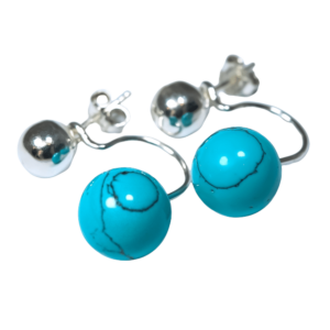 Glare Ezüst fülbevaló 442