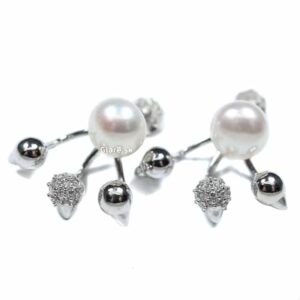 Glare Ezüst fülbevaló 371