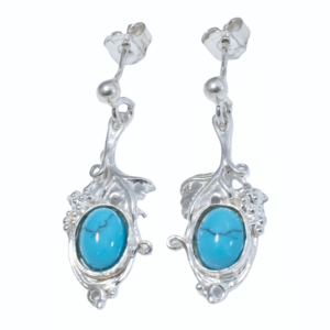 Glare Ezüst fülbevaló 12S