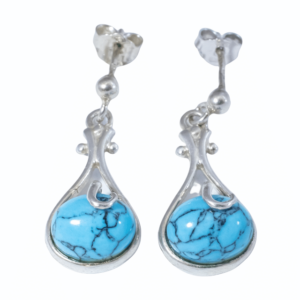 Glare Ezüst fülbevaló 10S