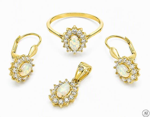 14K-os Glare 12 arany szett