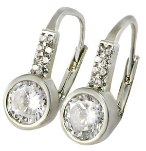 Strieborné náušnice