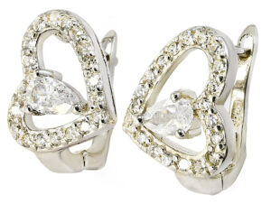 Strieborné náušnice