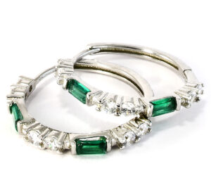 Strieborné náušnice