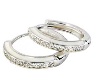 Strieborné náušnice