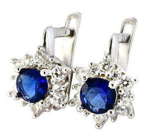 Strieborné náušnice