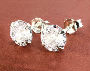 Strieborné náušnice