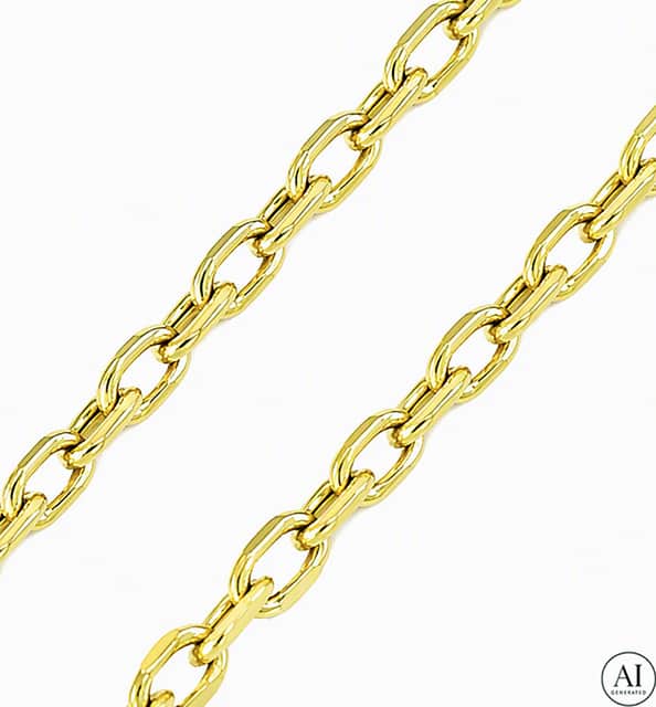 14K-os arany lánc Glare 611