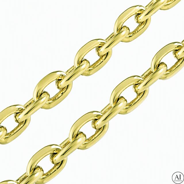 14K-os arany lánc Glare 604