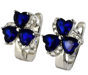 Strieborné náušnice