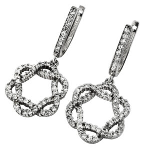 Strieborné náušnice