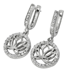 Strieborné náušnice