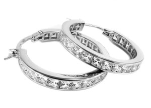 Strieborné náušnice