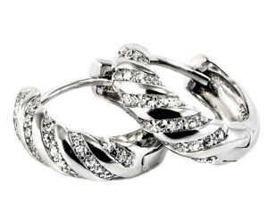 Strieborné náušnice