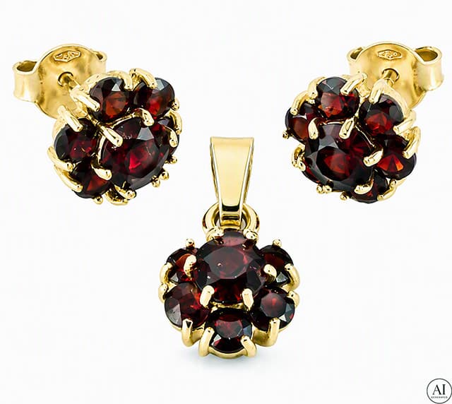 14K-os Glare 29 arany szett