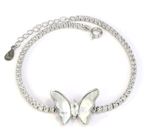 Ezüst karkötő Glare 325