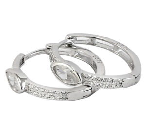 Strieborné náušnice 