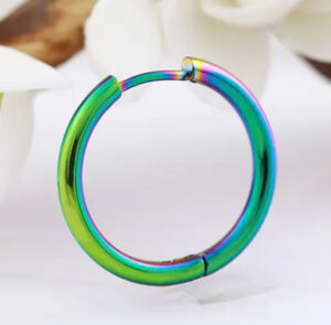 Acél fülbevaló vakító 431