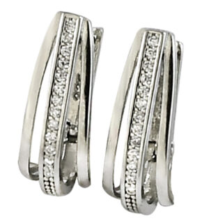 Strieborné náušnice 