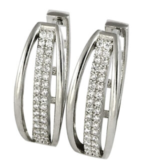 Strieborné náušnice 