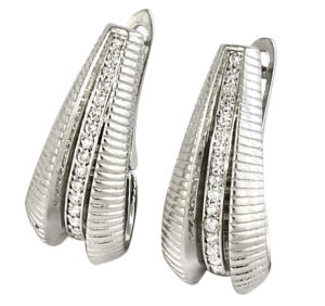 Strieborné náušnice 