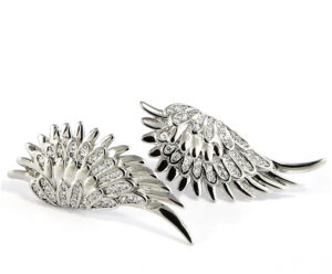 Strieborné náušnice 