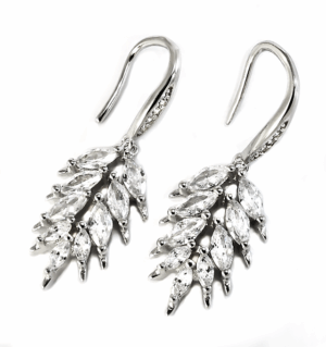 Strieborné náušnice