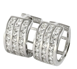 Strieborné náušnice 