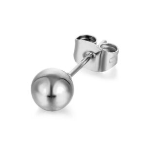 Acél fülbevaló vakító 492