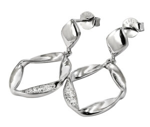 Strieborné náušnice