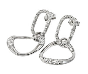 Strieborné náušnice