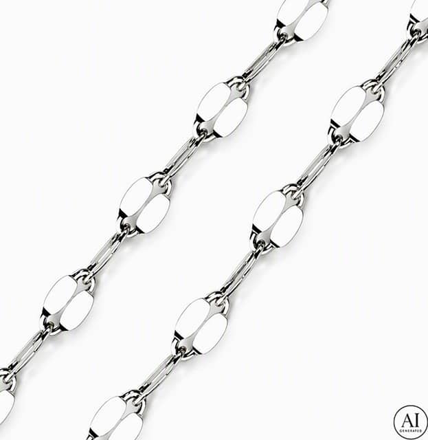 14K-os arany lánc Glare 744