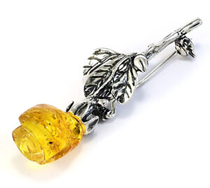 Strieborná brošňa 