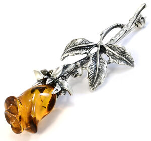 Strieborná brošňa