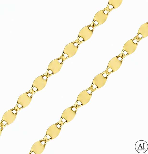14K-os arany lánc Glare 845